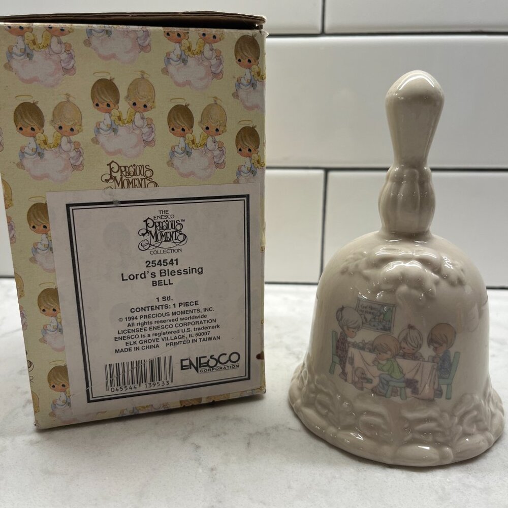 Precious Moments- Lords Prayer Bell 254541-1994